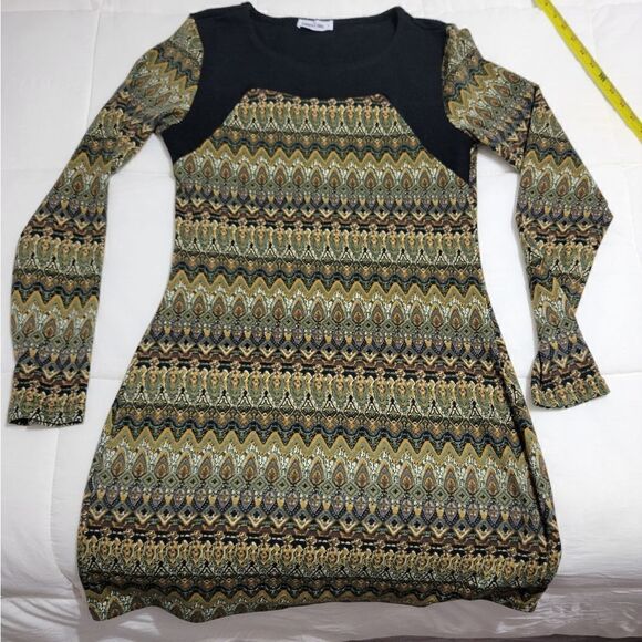 Ginger and soul long Sleeve dress Sz M - Picture 5 of 9